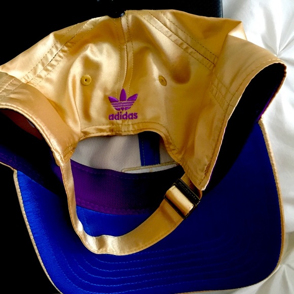 Adidas Champagne Gold Satin Hat Womens Baseball Cap - Picture 1 of 4